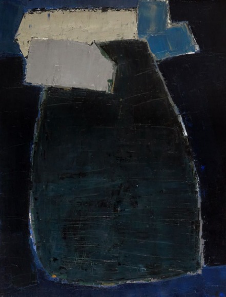 Nicolas de Staël. Grande composition bleue, 1950-1951. Collection privée / Courtesy Applicat-Prazan, Paris © ADAGP, Paris, 2023 Courtesy Applicat-Prazan, París