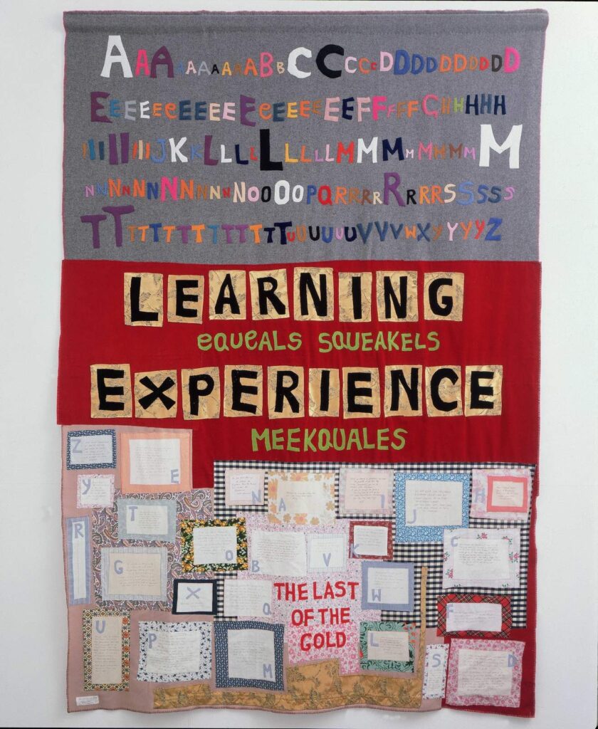 Travey Emin. The last of the gold, 2002. The Levett Collection. © Tracey Emin