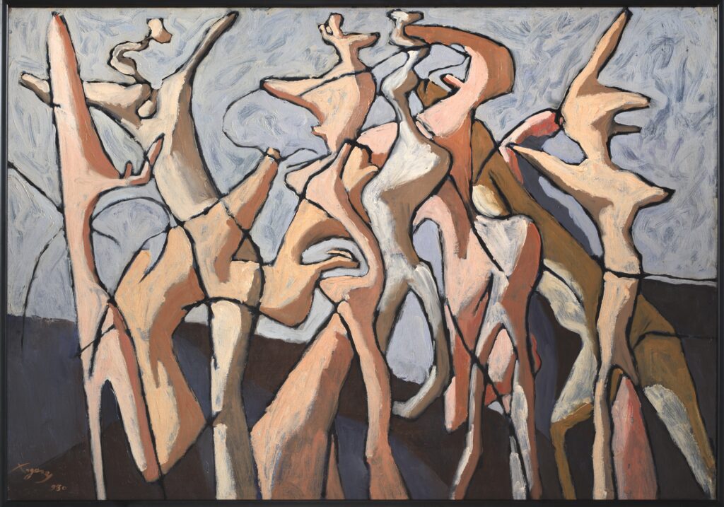 Josep de Togores. Figuras, 1930. Colección Galería Joan Gaspar