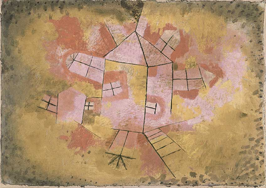 Paul Klee. Casa giratoria, 1921, 183, 1921. Museo Nacional Thyssen-Bornemisza, Madrid