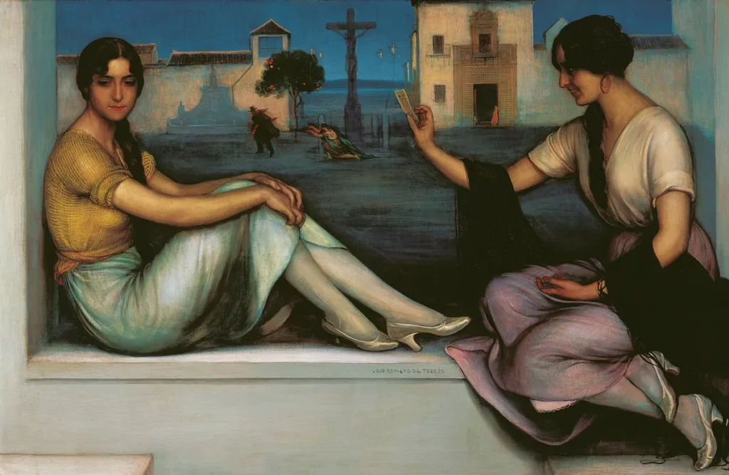 Julio Romero de Torres. La Buenaventura, 1920. Museo Carmen Thyssen Málaga