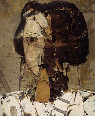 Manolo Valdés. Retrato en grises, 1998