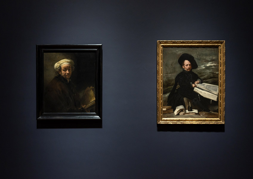 Vista de "Rembrandt-Velázquez. Dutch & Spanish Masters" en el Rijksmuseum