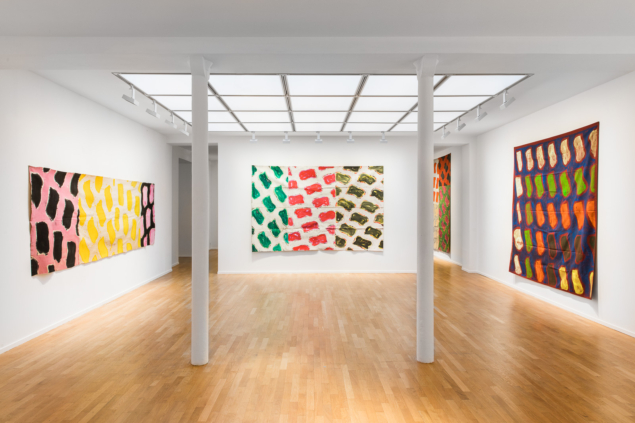 Claude Viallat. Homage to Colour — Canvases 1966-2023. Galerie Templon, París - Beaubourg