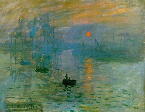 Claude Monet. Impresión: soleil levant, 1872-1873 