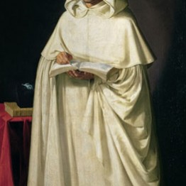 Francisco de Zurbarán. Fray Jerónimo Pérez, ca. 1632-1634. Museo de la Real Academia de Bellas Artes de San Fernando