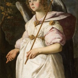 Francisco de Zurbarán. Saint Gabriel the Archangel, ca. 1631-1632. Musée Fabre, Montpellier