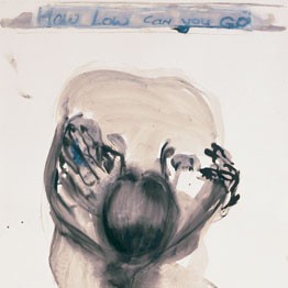 Marlene Dumas. Fondation Beyeler. How low can you go