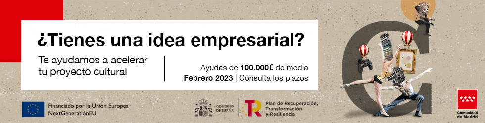 Programa de aceleración empresarial destinado a empresas culturales. Comunidad de Madrid