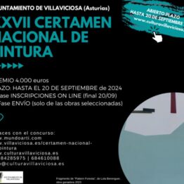 XXVII Certamen Nacional de Pintura - Ayuntamiento de Villaviciosa