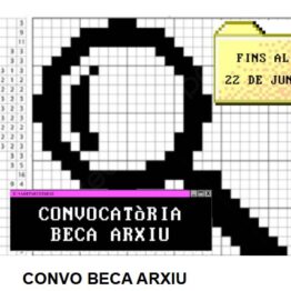 Convocatoria Beca Archivo EART 2025. Proyectos de investigación