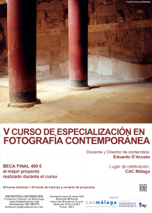 V Curso de Especialización en Fotografía Contemporánea