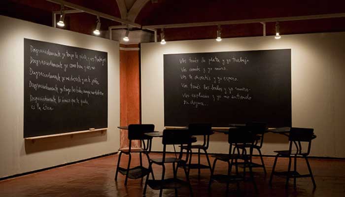 Hacia un socialismo de la creatividad. Luis Camnitzer conversa con María Acaso y Selina Blasco en el Museo Reina Sofía