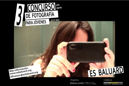 III Concurso de fotografía para jóvenes convocado por Es Baluard. Inscripciones hasta el 31 de agosto