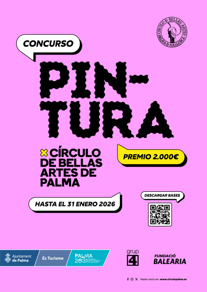 Concurso de Pintura 2025-2026. Círculo de Bellas Artes de Palma