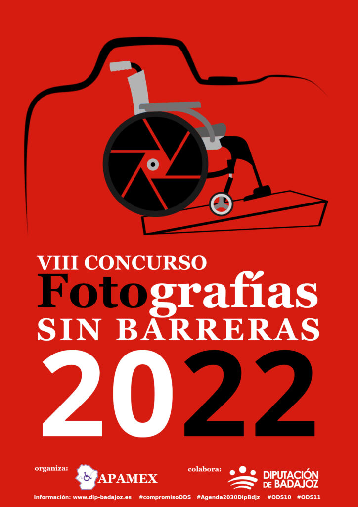 Concurso de fotografía Sin barreras 2022. Apamex, Badajoz