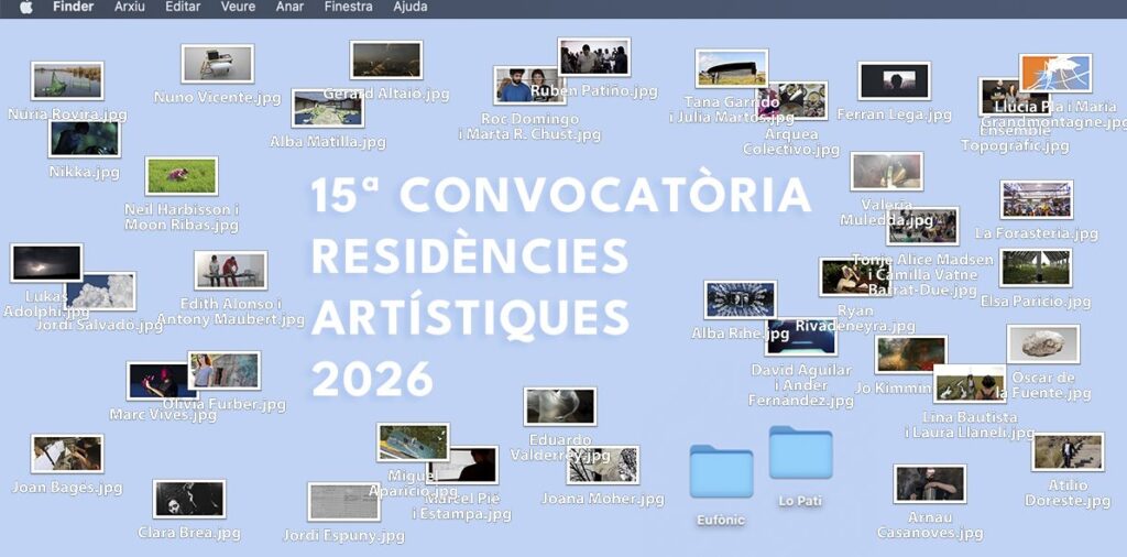 Convocatoria de residencias creativas Eufònic / Lo Pati 2026