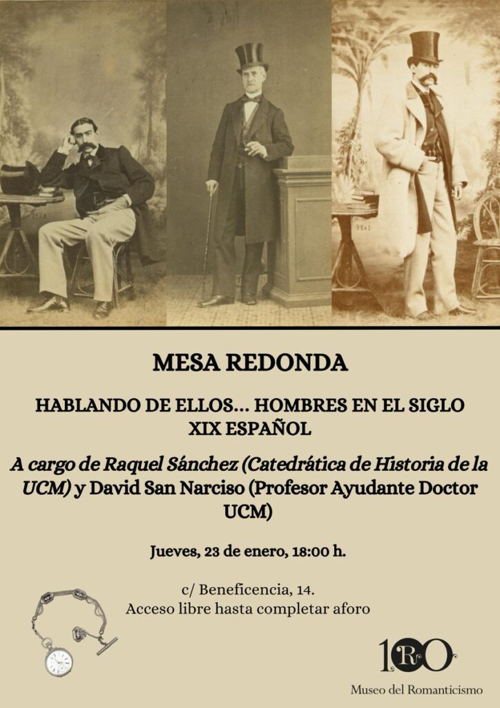 Hablando de ellos… Hombres en el siglo XIX español. Museo Nacional del Romanticismo