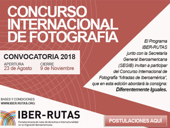 Miradas de Iberoamérica. Concurso internacional de fotografía convocado por la Secretaría General Iberoamericana