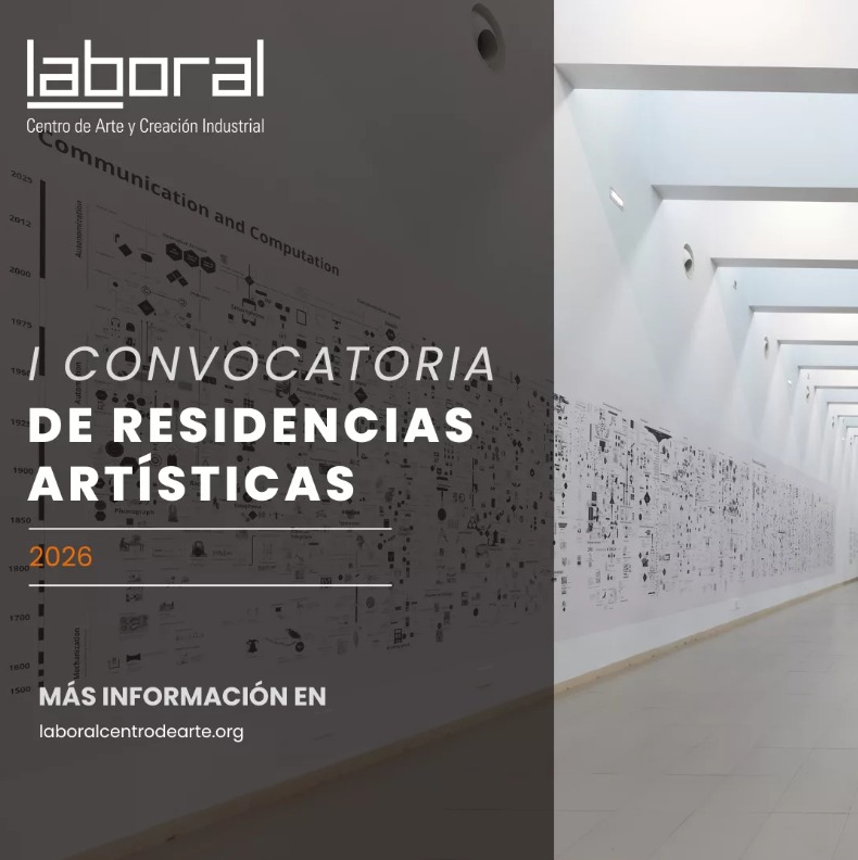 I Convocatoria de Residencias Artísticas 2026. LABoral