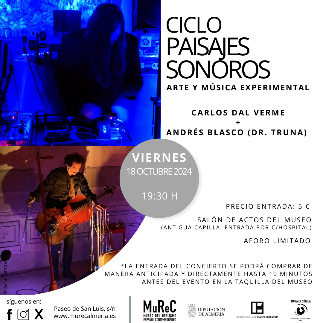 Paisajes sonoros. Arte y música experimental. MUREC Almería