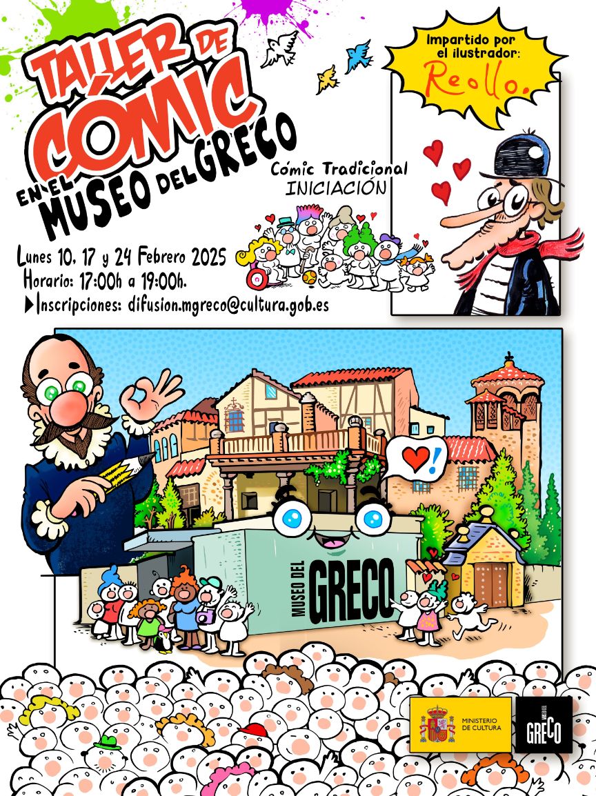 Taller de cómic. Museo del Greco