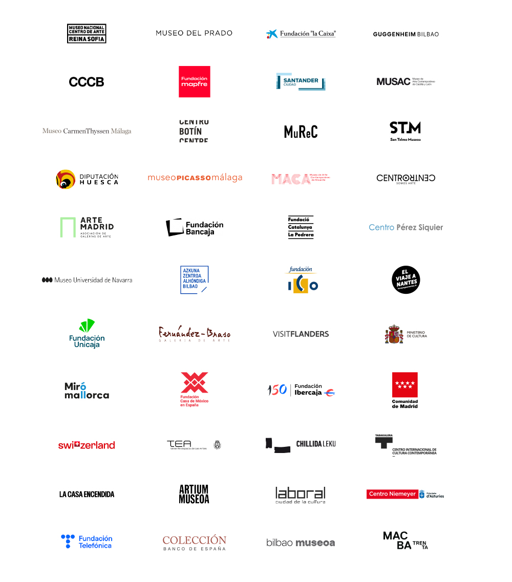 PUBLICIDAD MASDEARTE. LOGOS COLABORADORES