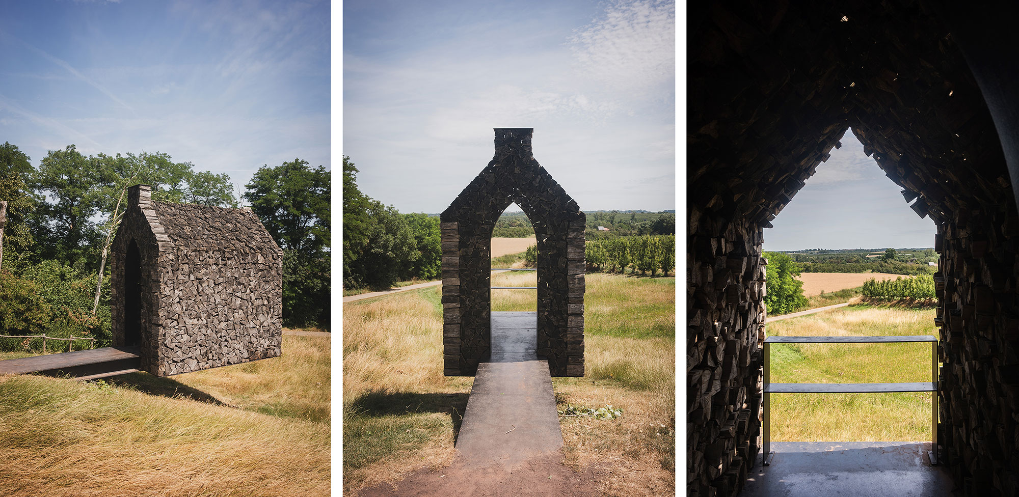 Frits Jeuris. Floating Chapel, Sint-Truiden, Limburgo