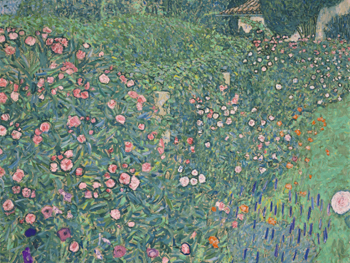 Gustav Klimt. Jardín italiano, 1913
