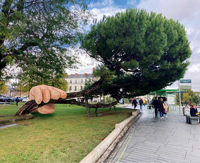Le Voyage à Nantes 2024. Max Coulon. Luffy and the tree. © Max Coulon. 