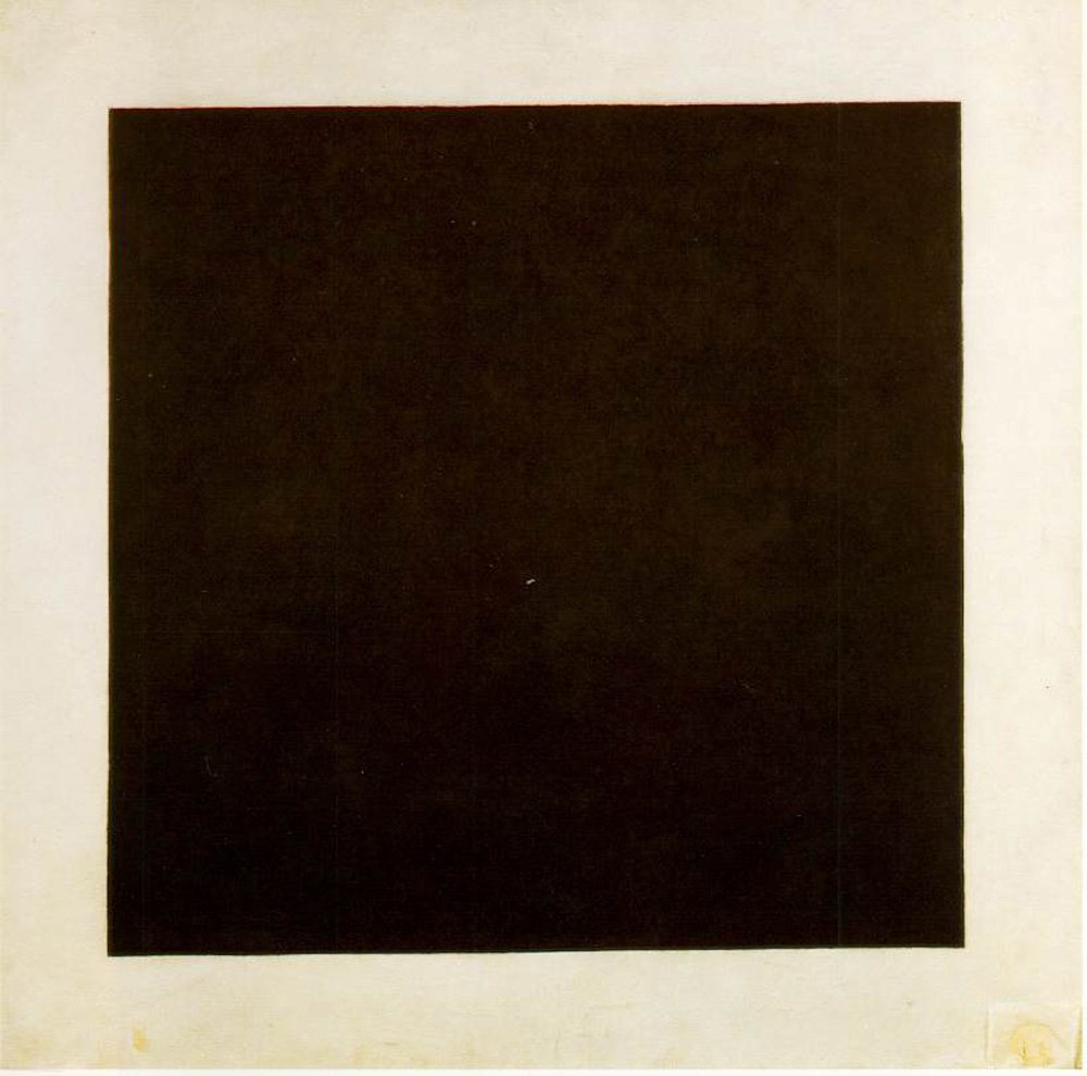 Malévich. Cuadrado negro, 1913.