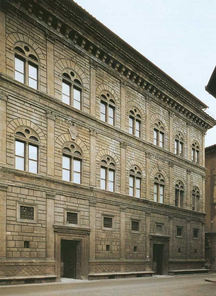 Alberti. Palacio Rucellai, Florencia