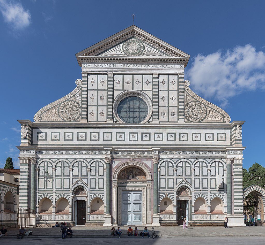 Alberti. Santa María Novella, Florencia