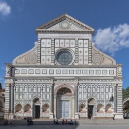 Alberti. Santa María Novella, Florencia