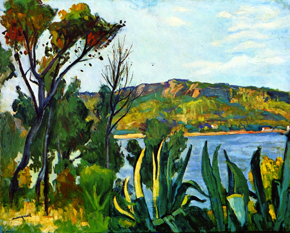 Albert Marquet. Vista de Agay, 1905. Centre Pompidou, París