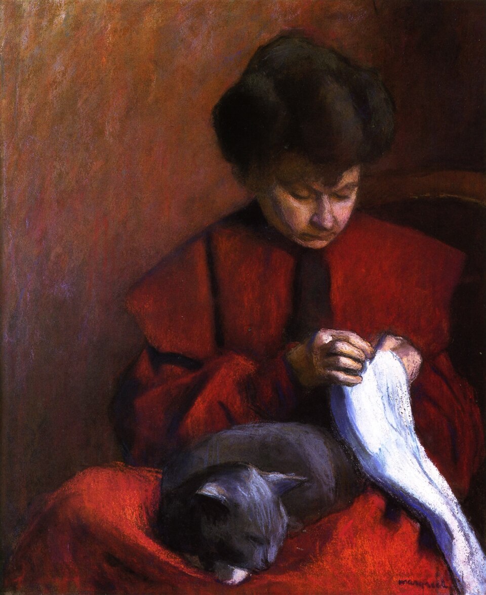 Albert Marquet. La madre del artista, 1905-1906. Musée des Beaux-Arts de Bordeaux