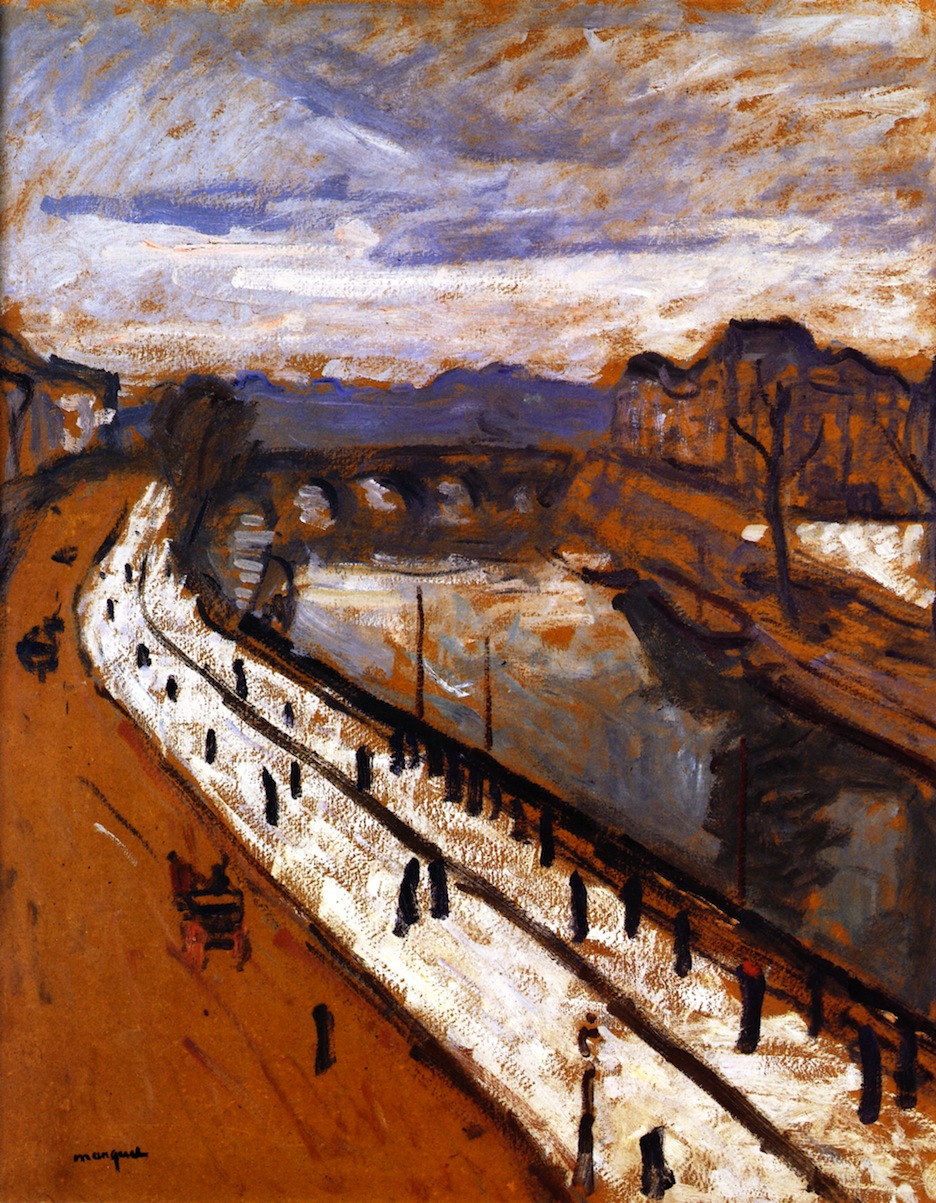 Albert Marquet. Le Quai des Grands Augustins, 1905. Musée National d'Art Moderne