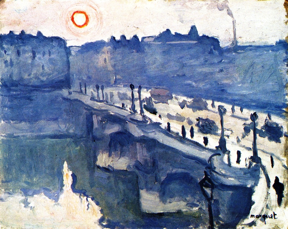 Albert Marquet. La Seine au Pont-Neuf, effet de brouillard, 1906. Musée des Beaux-Arts de Nancy