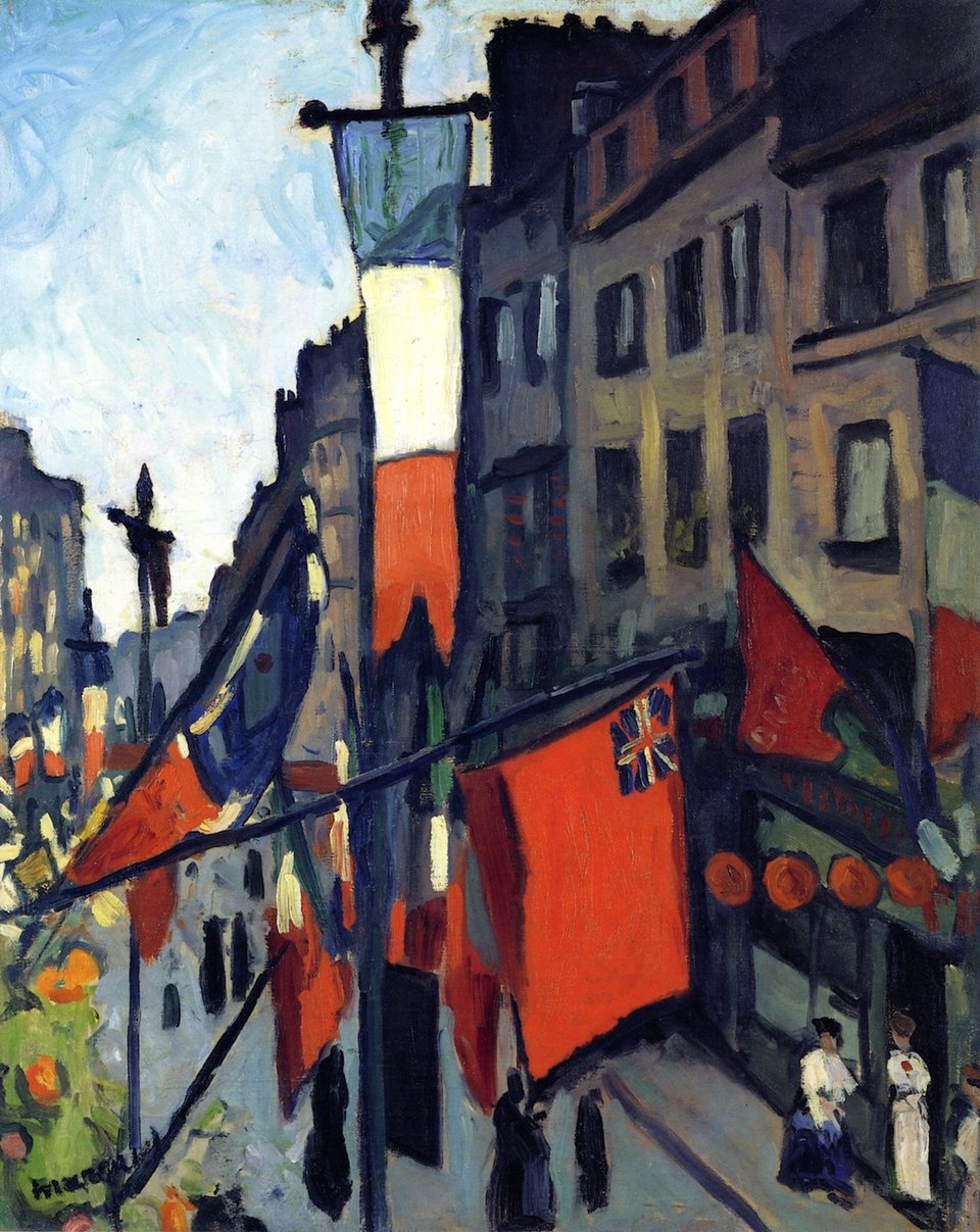Albert Marquet. 14 de julio en Le Havre, 1906. Musée Albert-André
