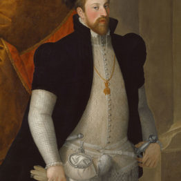 Francesco Terzio. Fernando II de Austria, hacia 1557