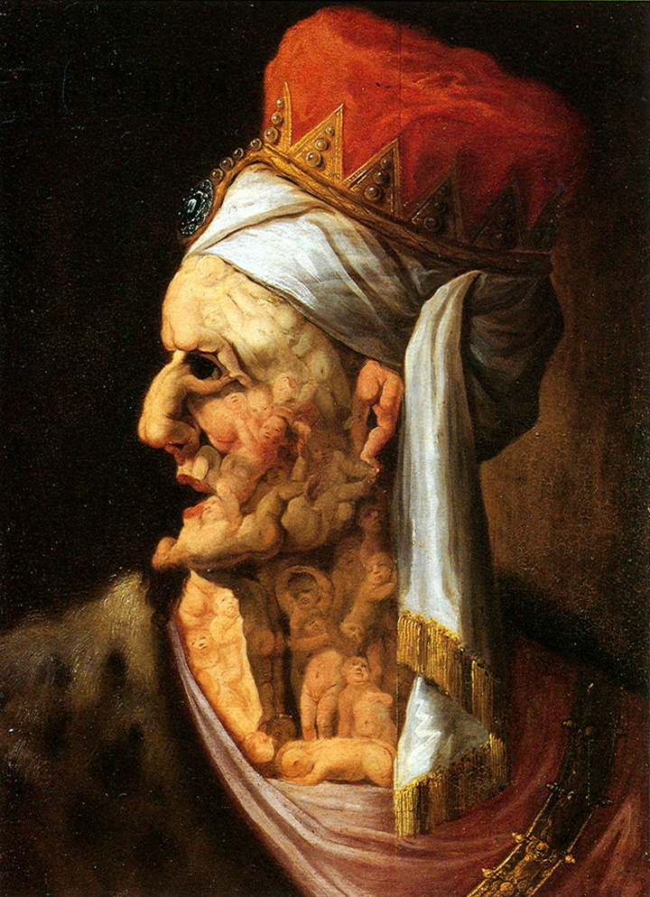 Arcimboldo. Cabeza de Herodes, 1590. Tiroler Landesmuseum Ferdinandeum, Innsbruck