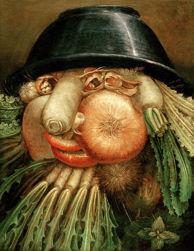 Arcimboldo. El hortelano, 1587. Museo Civico Ala Ponzone
