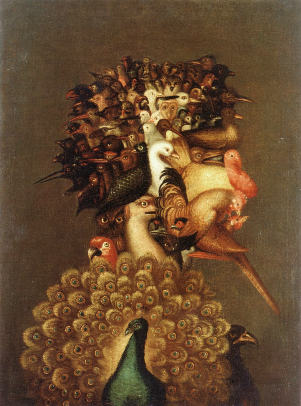 Arcimboldo. El aire, hacia 1566. Colección privada