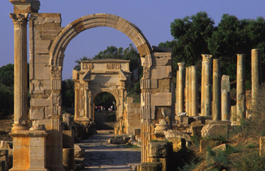 Foro de Leptis Magna, Trípoli