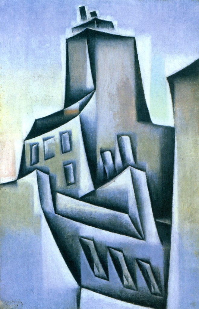 Juan Gris. Casas de París, 1911. Colección Guggenheim