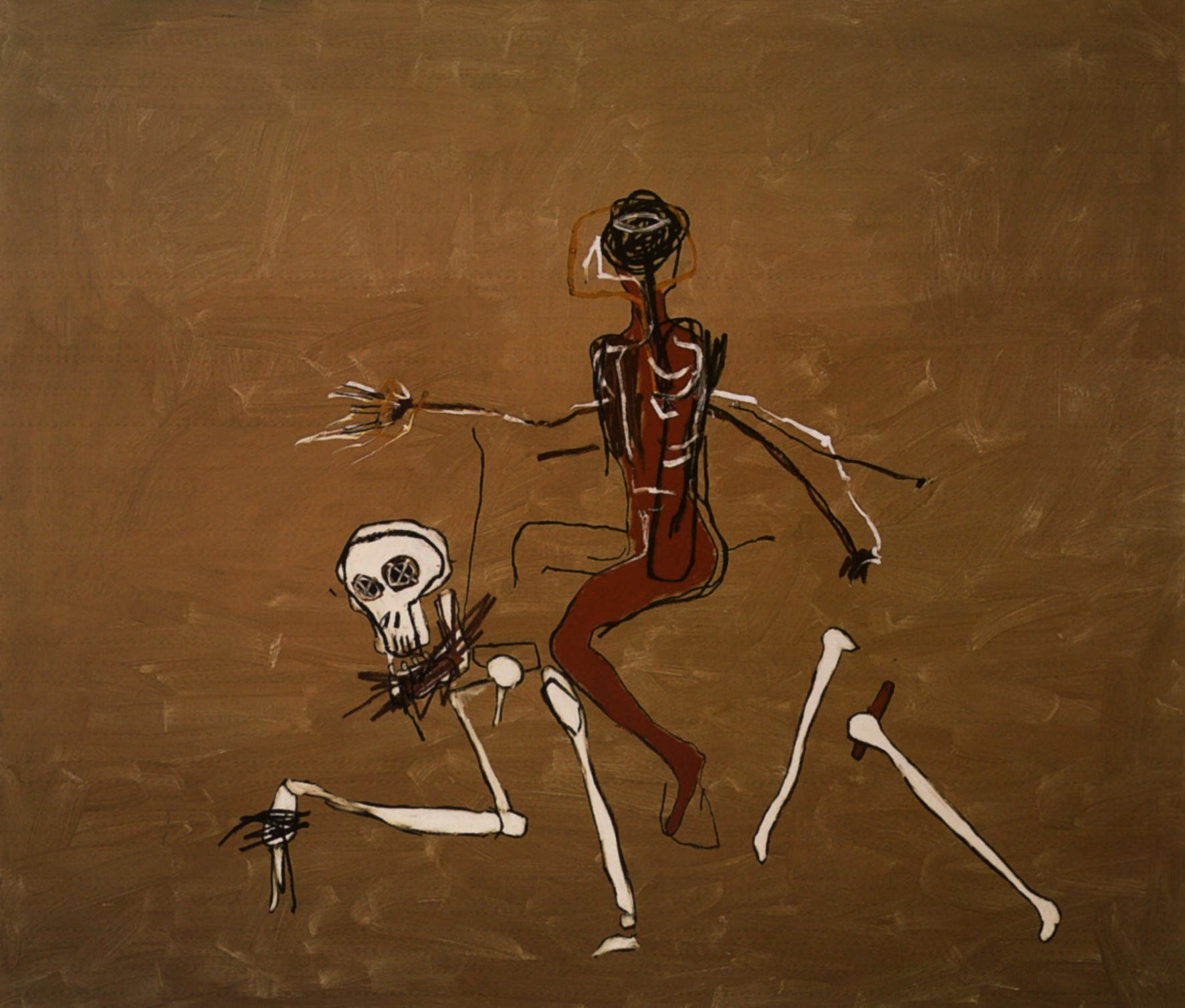 Basquiat. Riding with Death, 1988