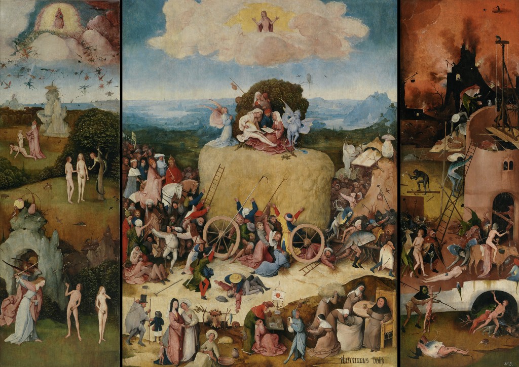 El Bosco. El carro de heno, 1510-1516