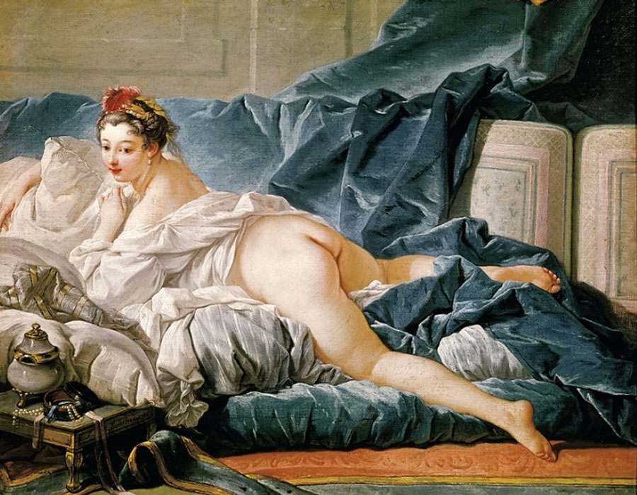 François Boucher. Odalisca morena, 1743. Museo del Louvre