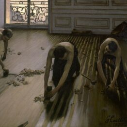 Gustave Caillebotte. Los cepilladores del parqué, 1875. Musée d´Orsay