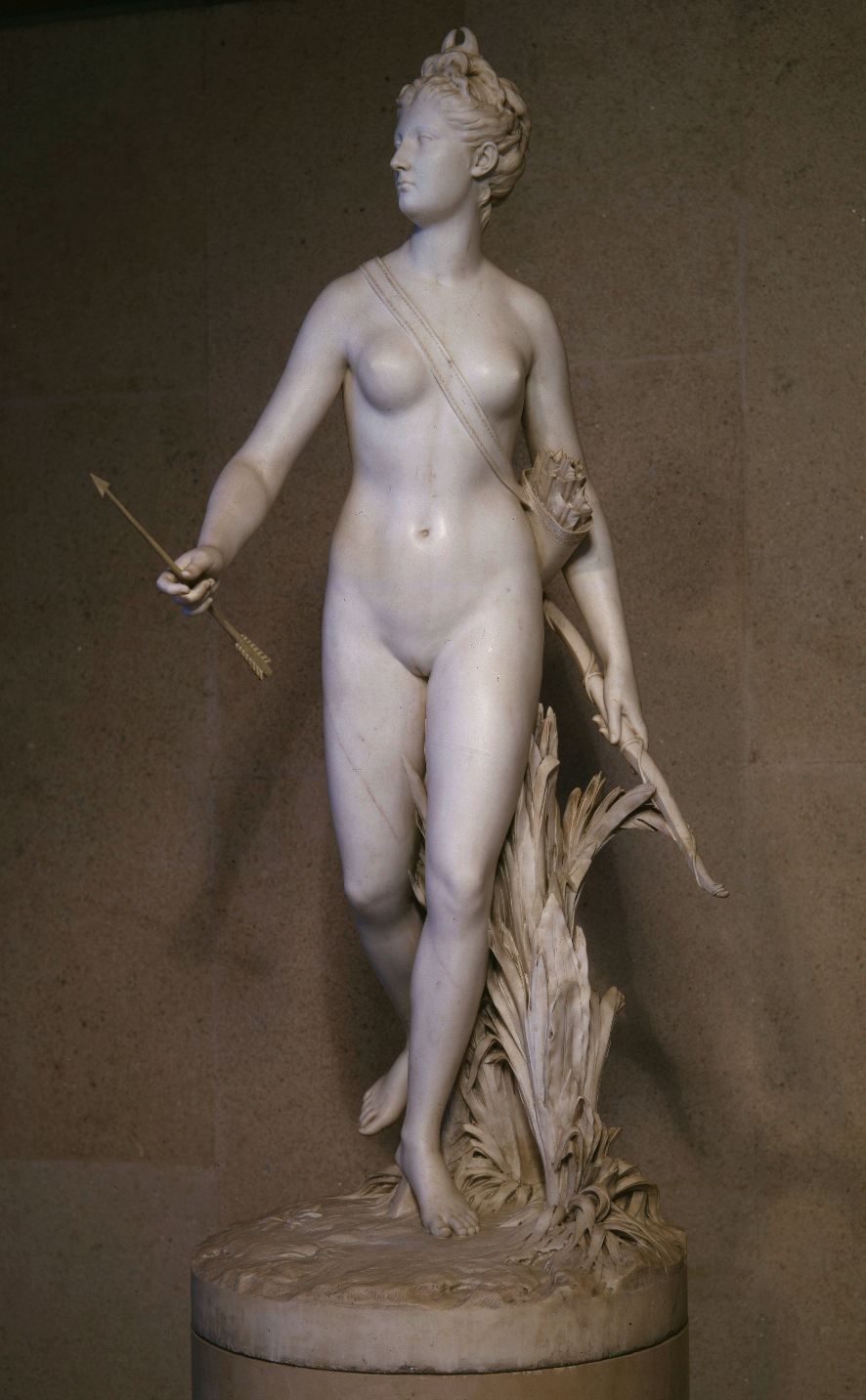 Jean-Antoine Houdon. Diana, 1780. Museo Calouste Gulbenkian
